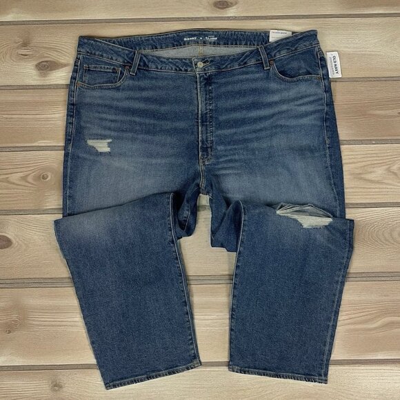 Old Navy High Rise OG Loose Jeans Plus Size 28 Madeline Secret Smooth 462583 - Picture 1 of 11
